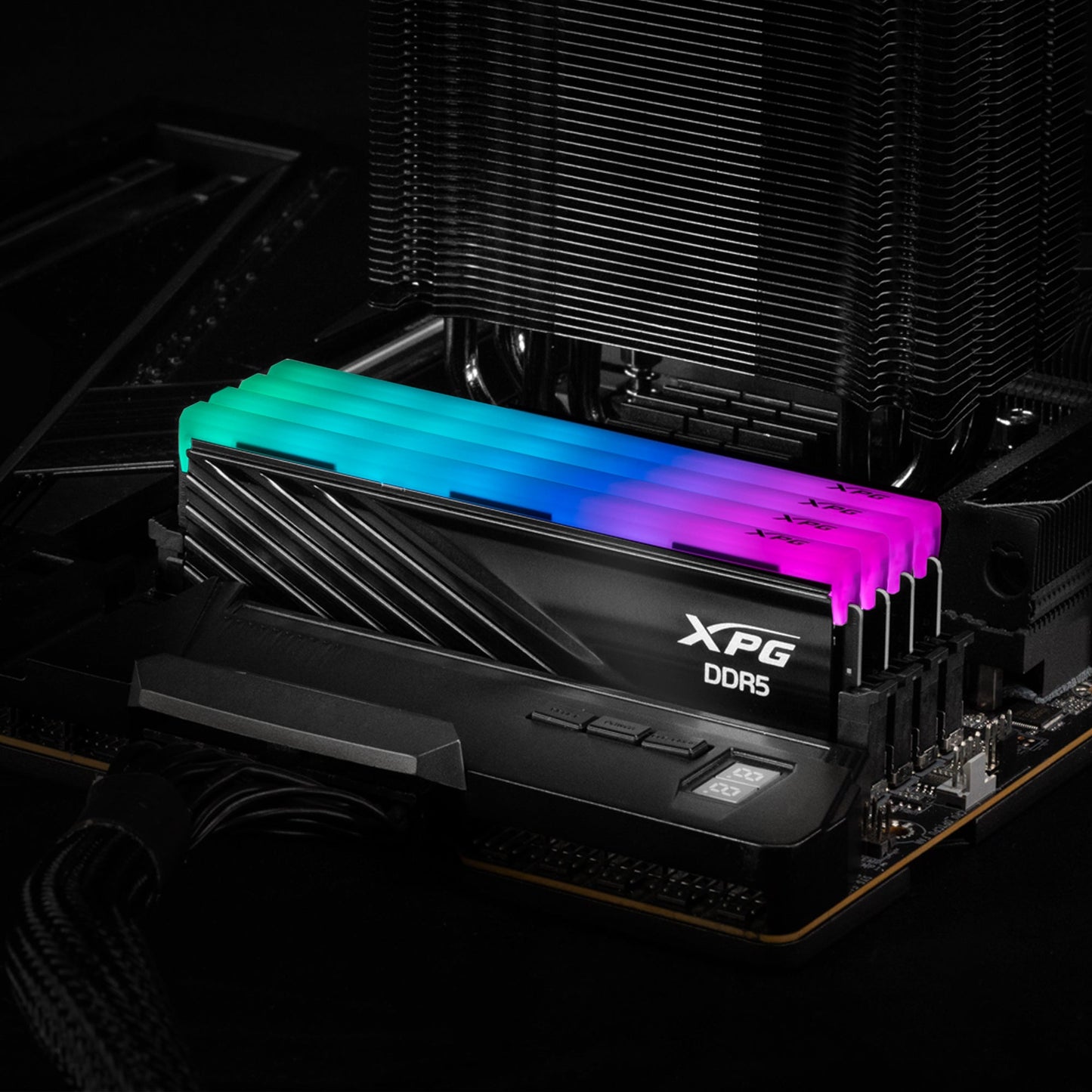 XPG LANCER BLADE RGB DDR5 | DDR5 U-DIMM 16GB | 6000 MT/s | RGB | Low-Profile Heatsink