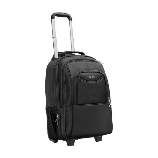 Promate Mogul-TR 2-in-1 Trolley Laptop Bag | Up to 16″ | Water-Resistant with Wheels & Hidden Backpack Straps