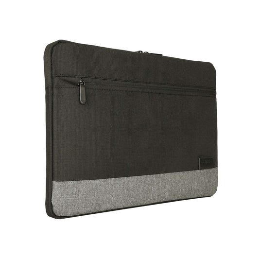 ECLIPS 13.3 | 14.1 Inch Laptop Sleeve | Slim Black Protective Case with Grey Accents