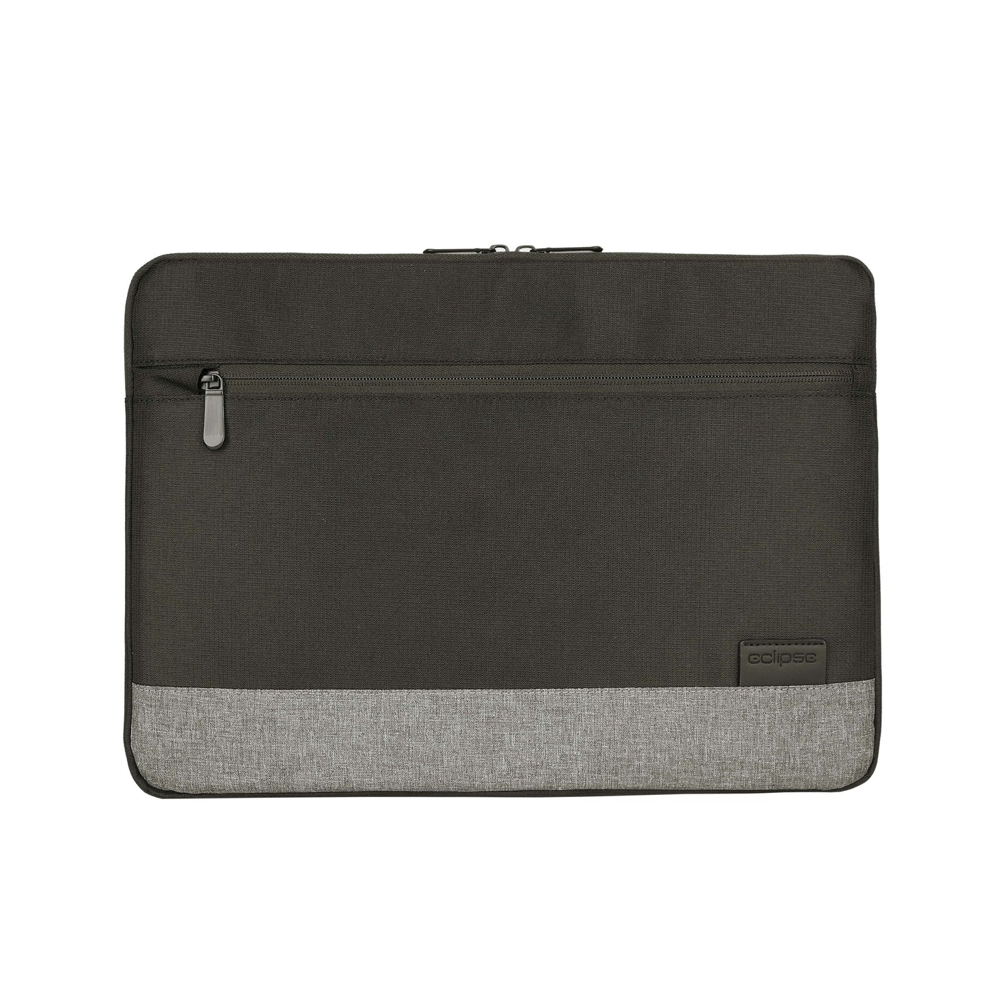 ECLIPS 13.3 | 14.1 Inch Laptop Sleeve | Slim Black Protective Case with Grey Accents