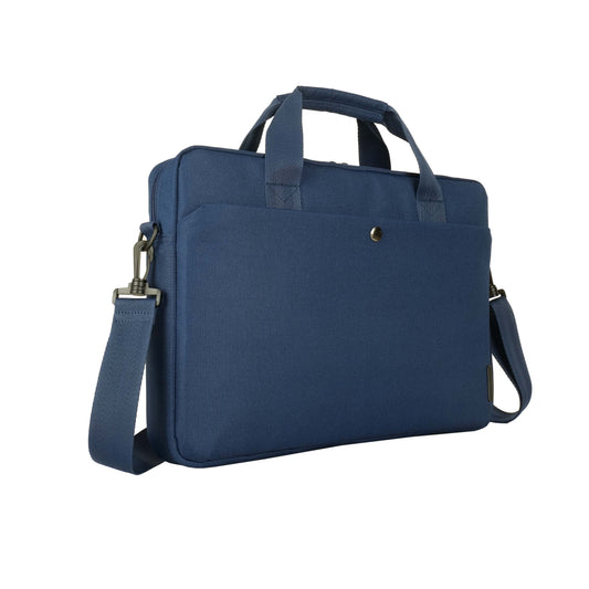 ECLIPS 15.6" Laptop Shoulder Bag | Padded Compartment | Travel & Business Use | Blue
