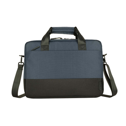 ECLIPS 14.1" Laptop Shoulder Bag | Blue with Black Accents | Slim & Lightweight | Business Travel Design