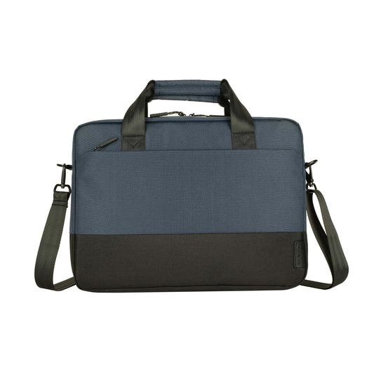 ECLIPS 14.1" Laptop Shoulder Bag | Blue with Black Accents | Slim & Lightweight | Business Travel Design