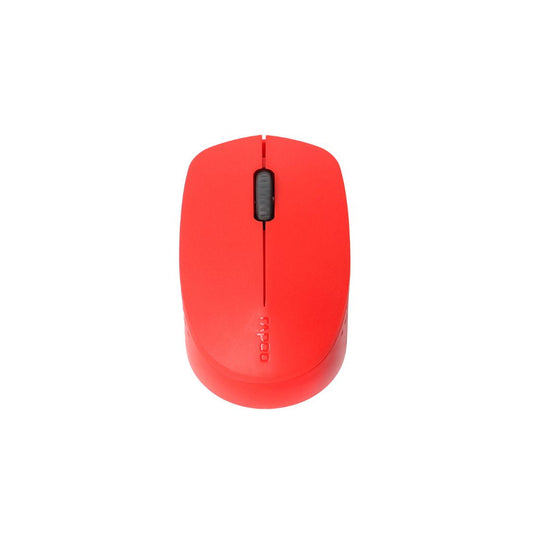 Rapoo M100 Silent | Multi Device | Wireless | Bluetooth | Mouse | Red