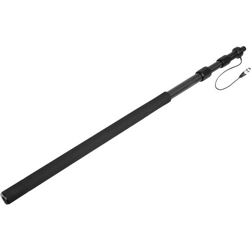 BOYA BY‑PB25 8.2′ Carbon Fiber Boompole | 3‑Section | Internal XLR Cable | 3 kg Load | Includes ¼″‑20 & XLR Adapters | Lightweight