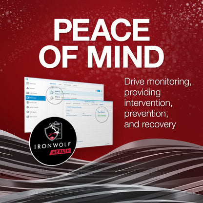 Seagate IronWolf SATA III 3.5" Internal NAS HDD - 12TB