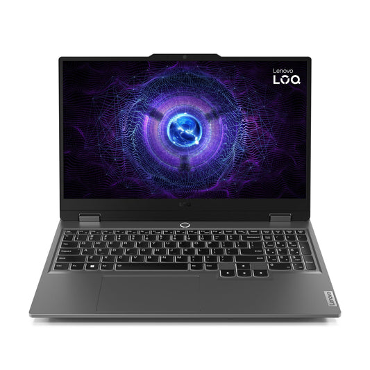 Lenovo LOQ 15IRX9 15.6" FHD 144Hz Laptop - Core i7-13650HX - 16GB RAM - 512GB SSD - RTX 4050 6GB - WIN 10 PRO K (Luna Grey)