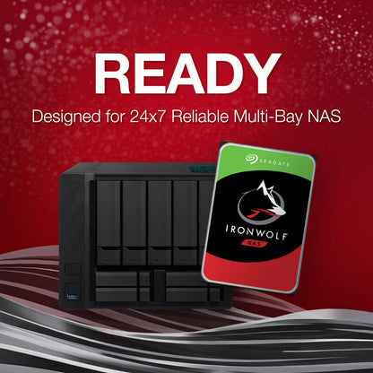 Seagate IronWolf SATA III 3.5" Internal NAS HDD - 14TB