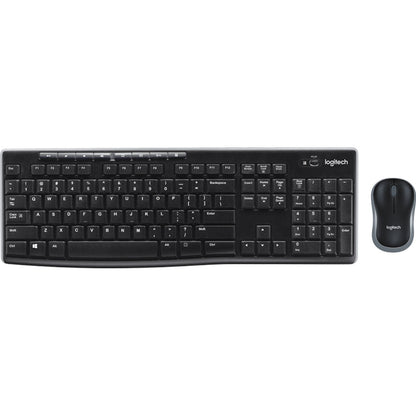 Logitech MK270 Wireless keyboard and Mouse Combo - Arabic