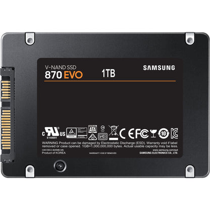 Samsung 870 EVO SATA III 2.5" Internal SSD - 1TB