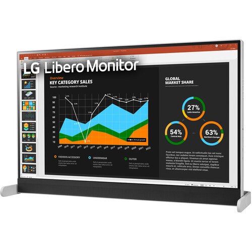 LG 27BQ70QC-S 27 1440p HDR Libero Monitor