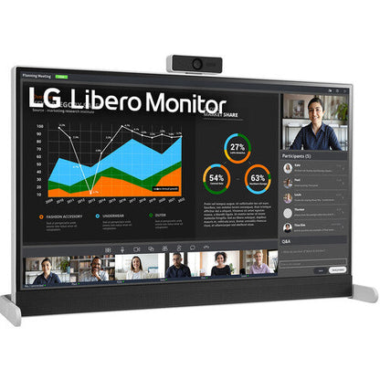 LG 27BQ70QC-S 27 1440p HDR Libero Monitor