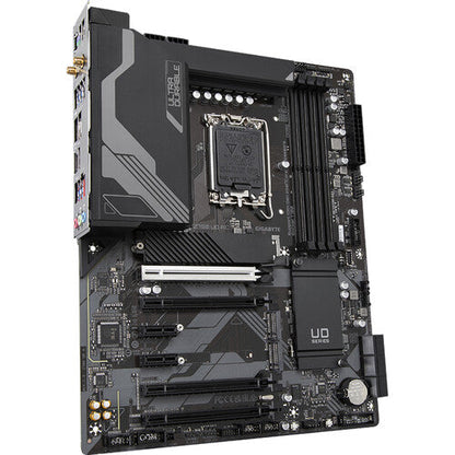 Gigabyte Z790 UD AC (rev.1.x) ATX Motherboard | LGA 1700 | DDR5 up to 7600 MT/s | PCIe 5.0/M.2 | USB 3.2 Gen2x2 | Wi‑Fi 5 | 2.5 GbE