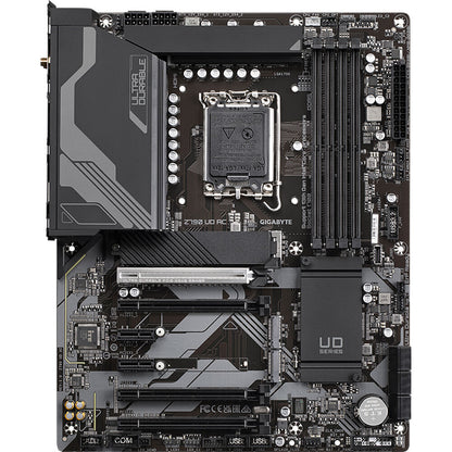 Gigabyte Z790 UD AC (rev.1.x) ATX Motherboard | LGA 1700 | DDR5 up to 7600 MT/s | PCIe 5.0/M.2 | USB 3.2 Gen2x2 | Wi‑Fi 5 | 2.5 GbE