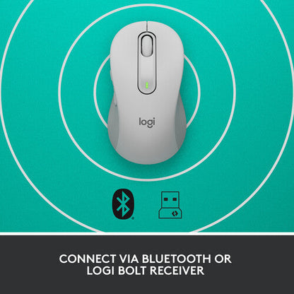 Logitech Signature M650 Large Wireless + Bluetooth Mouse for Business