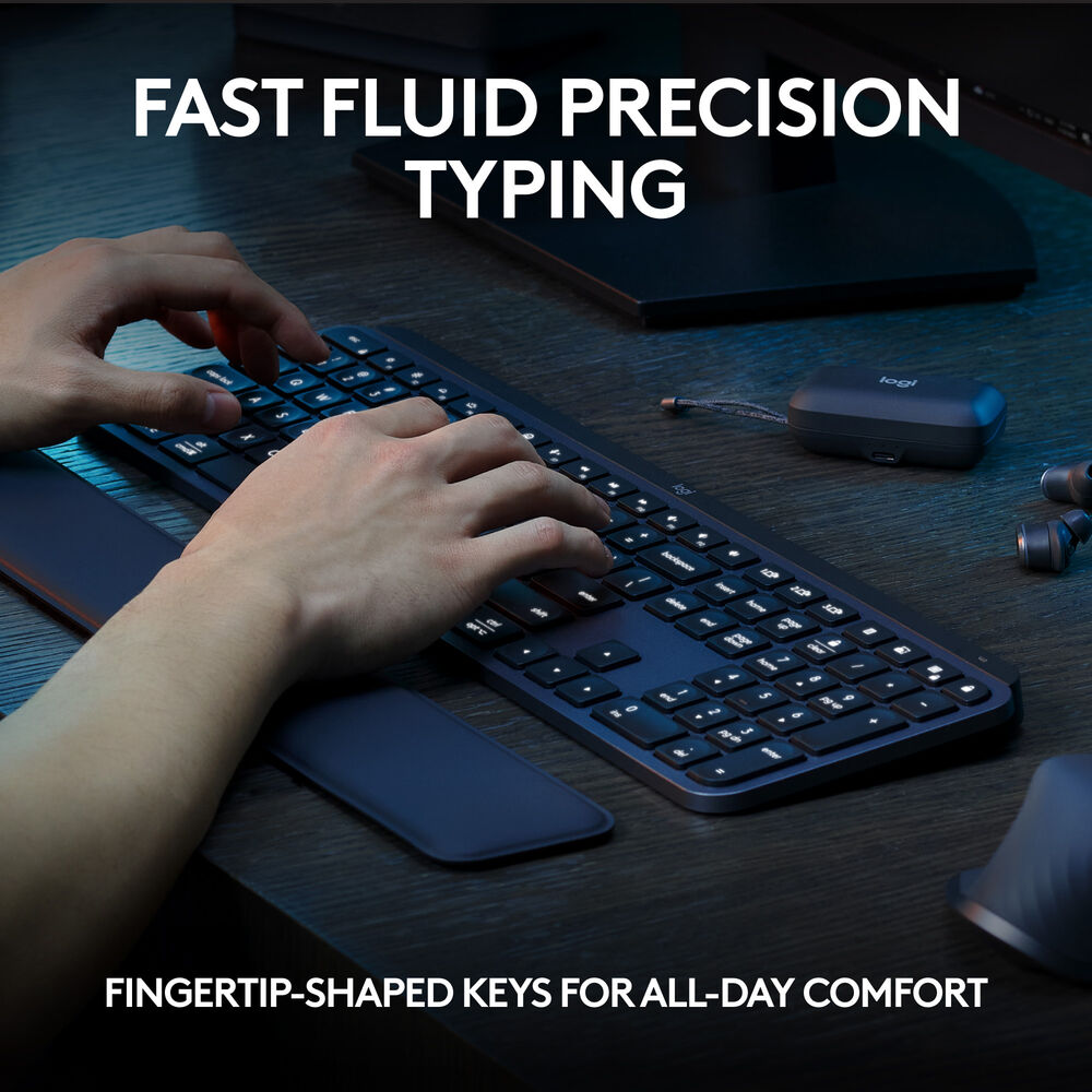 Logitech MX Keys S Wireless Keyboard(Graphite ) (En)
