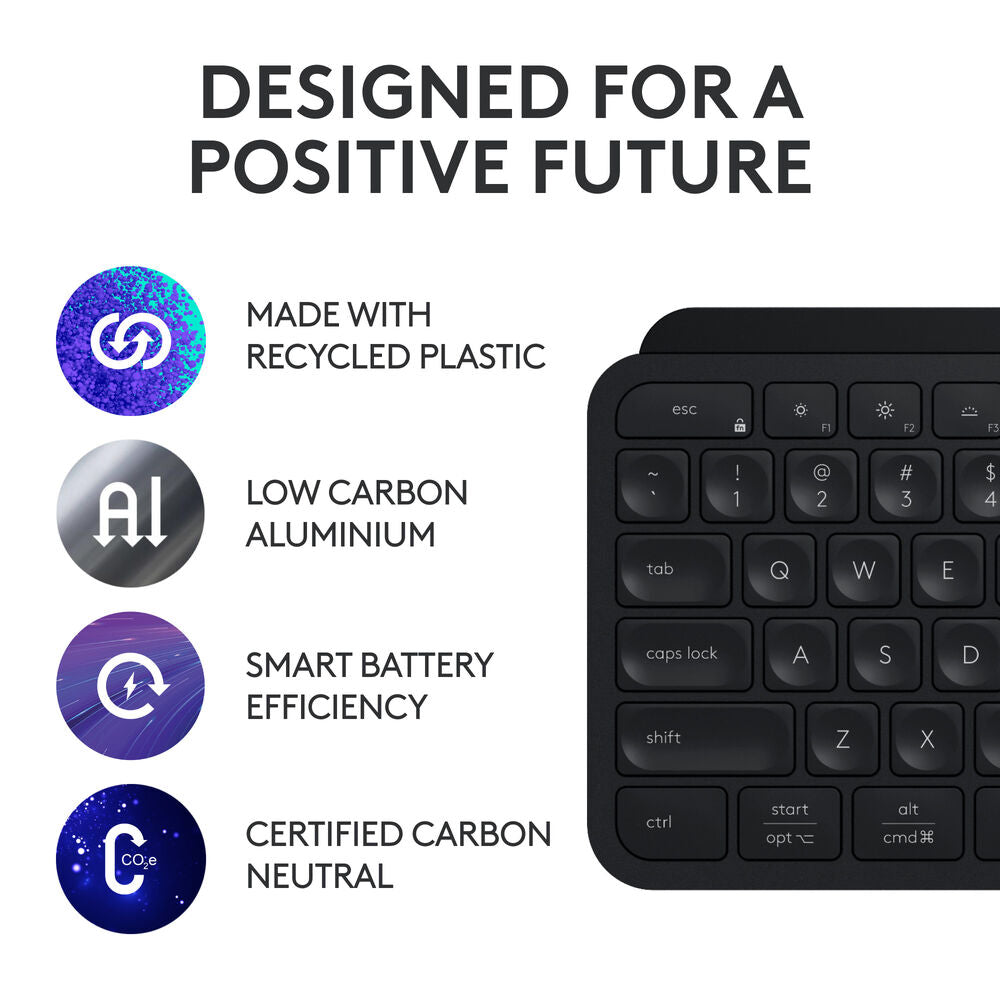 Logitech MX Keys S Wireless Keyboard(Graphite ) (En)