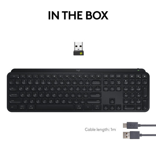 Logitech MX Keys S Wireless Keyboard(Graphite ) (En)
