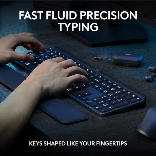 Logitech MX Keys S Wireless Keyboard & Mouse Combo Kit (Black)