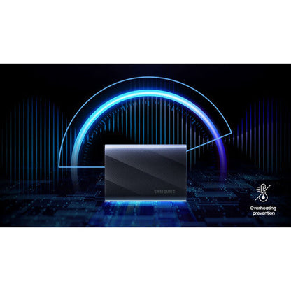 Samsung T9 2TB Portable SSD | USB 3.2 Gen 2x2 | Up to 2 | 000 MB/s Read | Rugged Design | AES 256-bit Encryption | Black