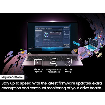 Samsung T9 2TB Portable SSD – USB 3.2 Gen 2x2, Up to 2,000 MB/s Read, Rugged Design, AES 256-bit Encryption, Black