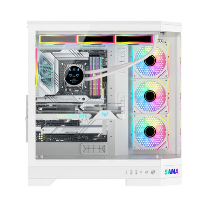 SAMA Neview 3021 Mid Tower Case ATX | White