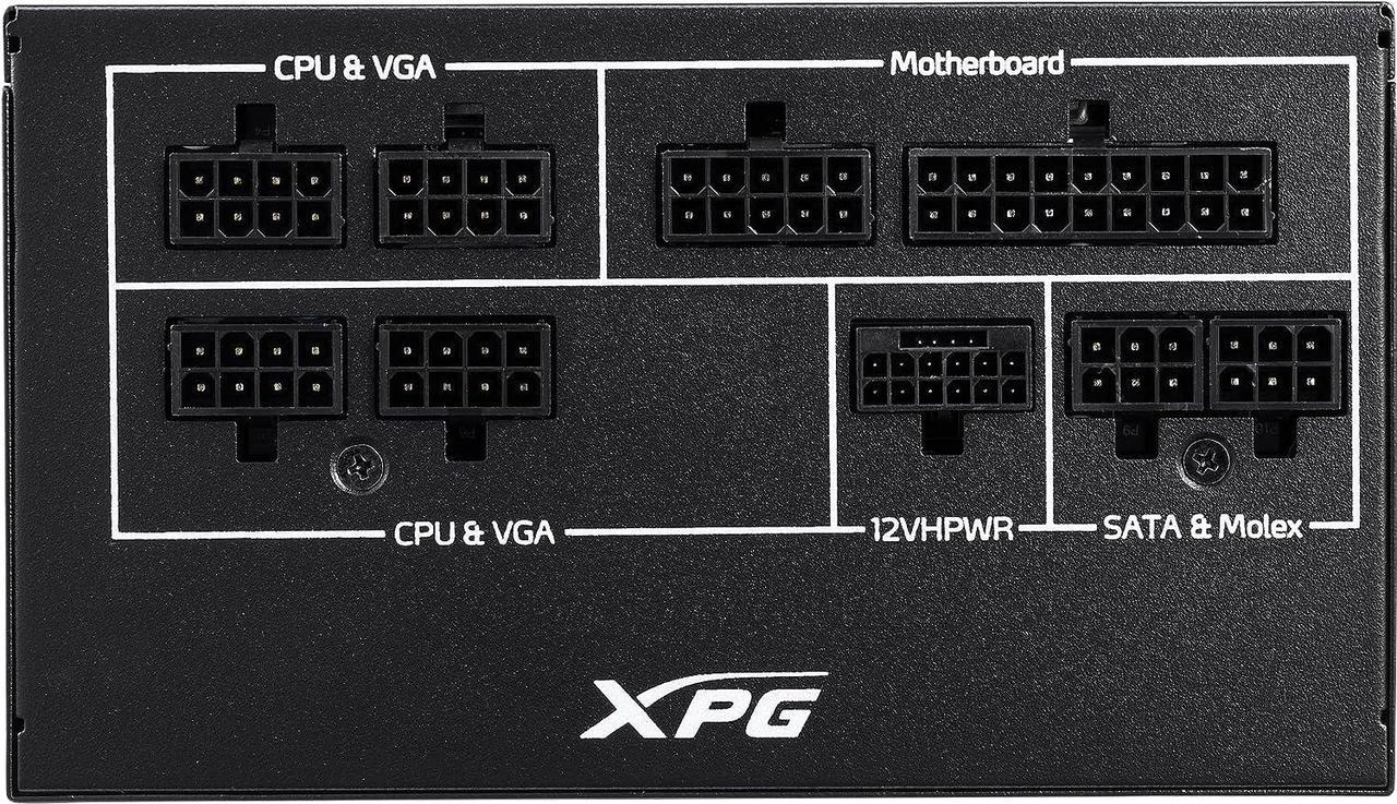 XPG CorereactorII PCIE 5 & ATX 3.0 Power Supply | Full Modular | 80 Plus and Cybenetics GOLD Certified