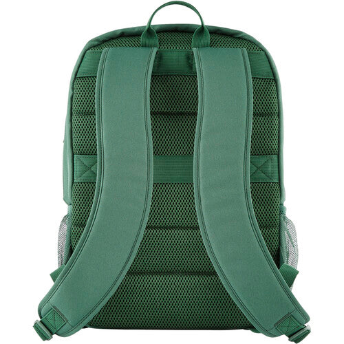 HP Campus Green Backpack | 15.6" Eco-Friendly Laptop Bag | Padded | Water-Resistant | Grey/Green