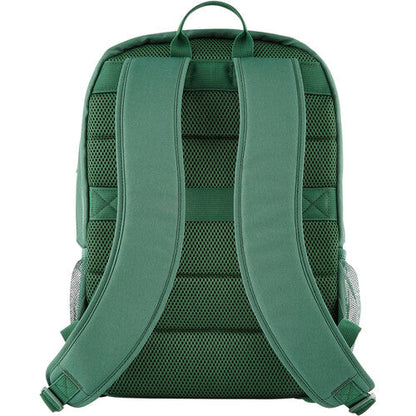 HP Campus Green Backpack | 15.6" Eco-Friendly Laptop Bag | Padded | Water-Resistant | Grey/Green