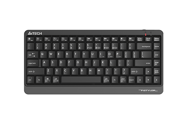 A4Tech FBK11 Bluetooth & 2.4G Wireless Keyboard | Dual Mode | 12 Multimedia Hotkeys | Spill-Resistant | Compatible with PC | Mac | Android & iOS