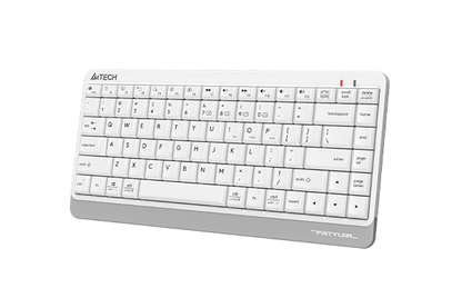 A4Tech FBK11 Bluetooth & 2.4G Wireless Keyboard | Dual Mode | 12 Multimedia Hotkeys | Spill-Resistant | Compatible with PC | Mac | Android & iOS