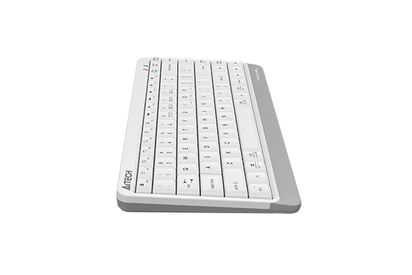A4Tech FBK11 Bluetooth & 2.4G Wireless Keyboard | Dual Mode | 12 Multimedia Hotkeys | Spill-Resistant | Compatible with PC | Mac | Android & iOS