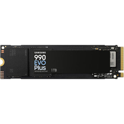 Samsung 990 EVO Plus 1TB NVMe M.2 SSD – PCIe 4.0/5.0, Up to 7,250MB/s Read, 6,300MB/s Write, DRAMless