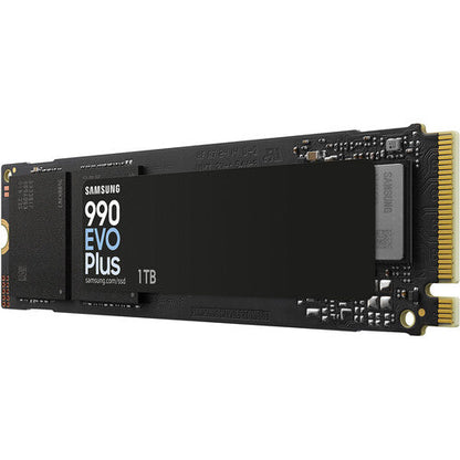 Samsung 990 EVO Plus 1TB NVMe M.2 SSD – PCIe 4.0/5.0, Up to 7,250MB/s Read, 6,300MB/s Write, DRAMless