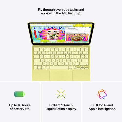 Apple 13" MacBook Neo A18 Pro 6-Core CPU -8GB RAM - 256GB SSD - 5-Core GPU - Arabic(Citrus)