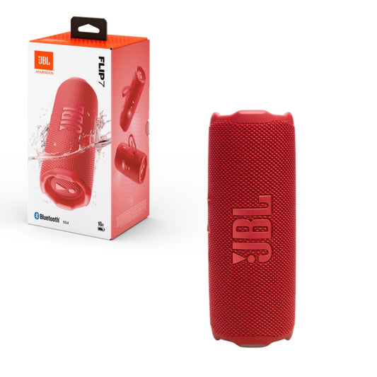 JBL Flip 7 Portable Bluetooth Speaker | Red