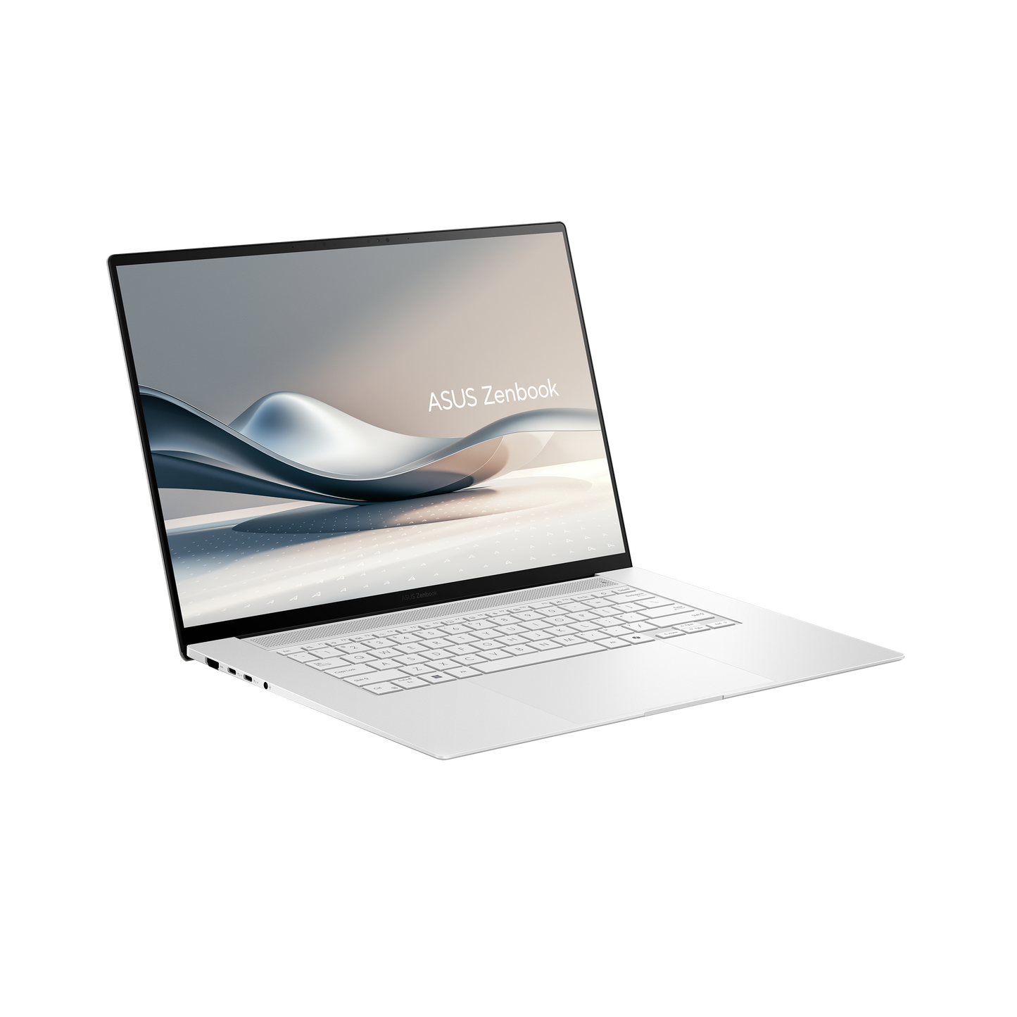 ASUS Zenbook S 16 Copilot+ PC OLED UM5606WA-RJ263W Laptop 16" 3K 120Hz Touch screen Laptop - Ryzen AI 9 HX 370 - 32GB RAM - 2TB SSD - Shared - WIN 11 (Scandinavian White)