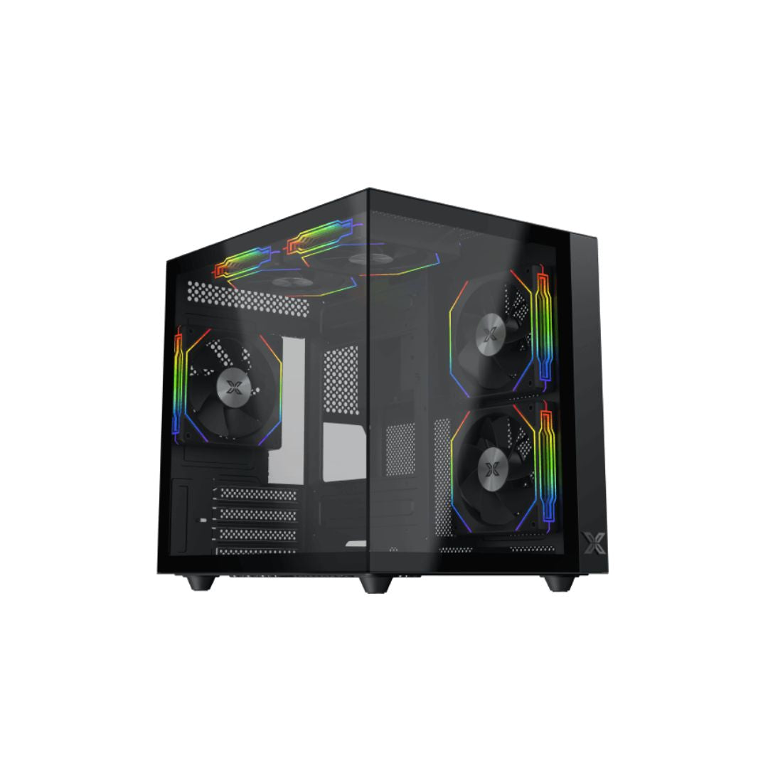 Xigmatek Aqua M Lite Micro Tower Case | Black