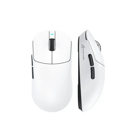 ATTACK SHARK X8 Ultra Tri-mode Wireless Gaming Mouse | White