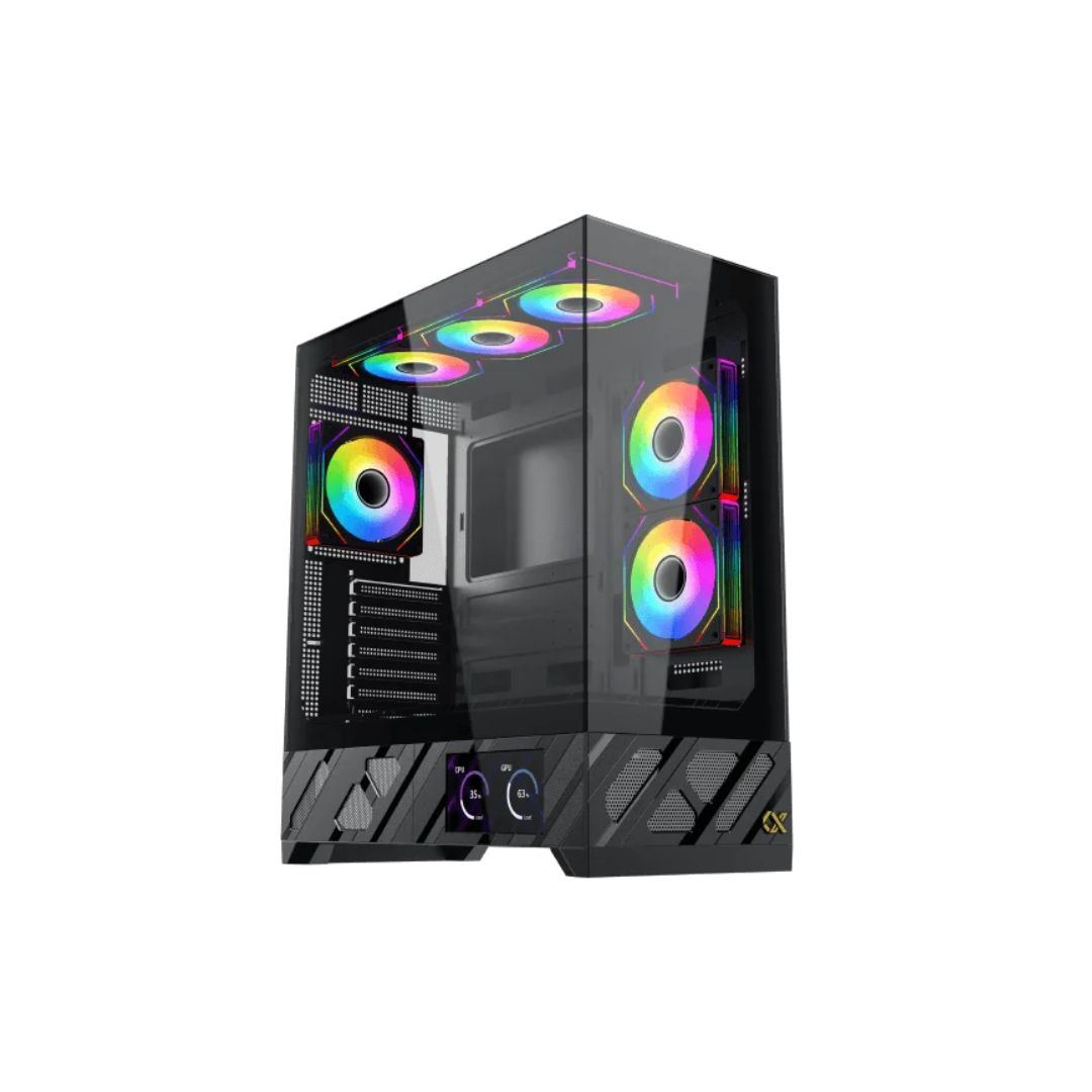 Xigmatek Alphard Pro Mid Tower Case | Black