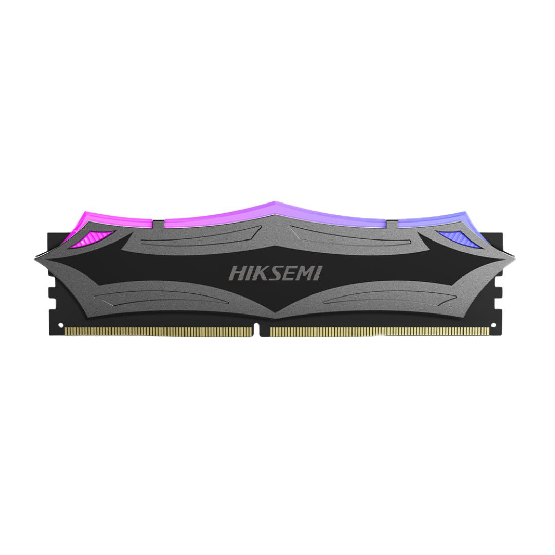 Hiksemi Akira 16GB (1x16GB) 3200Mhz CL16 DDR4 RGB Desktop Memory | Silver