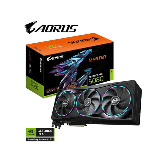 GIGABYTE AORUS GeForce RTX 5080 MASTER 16GB
