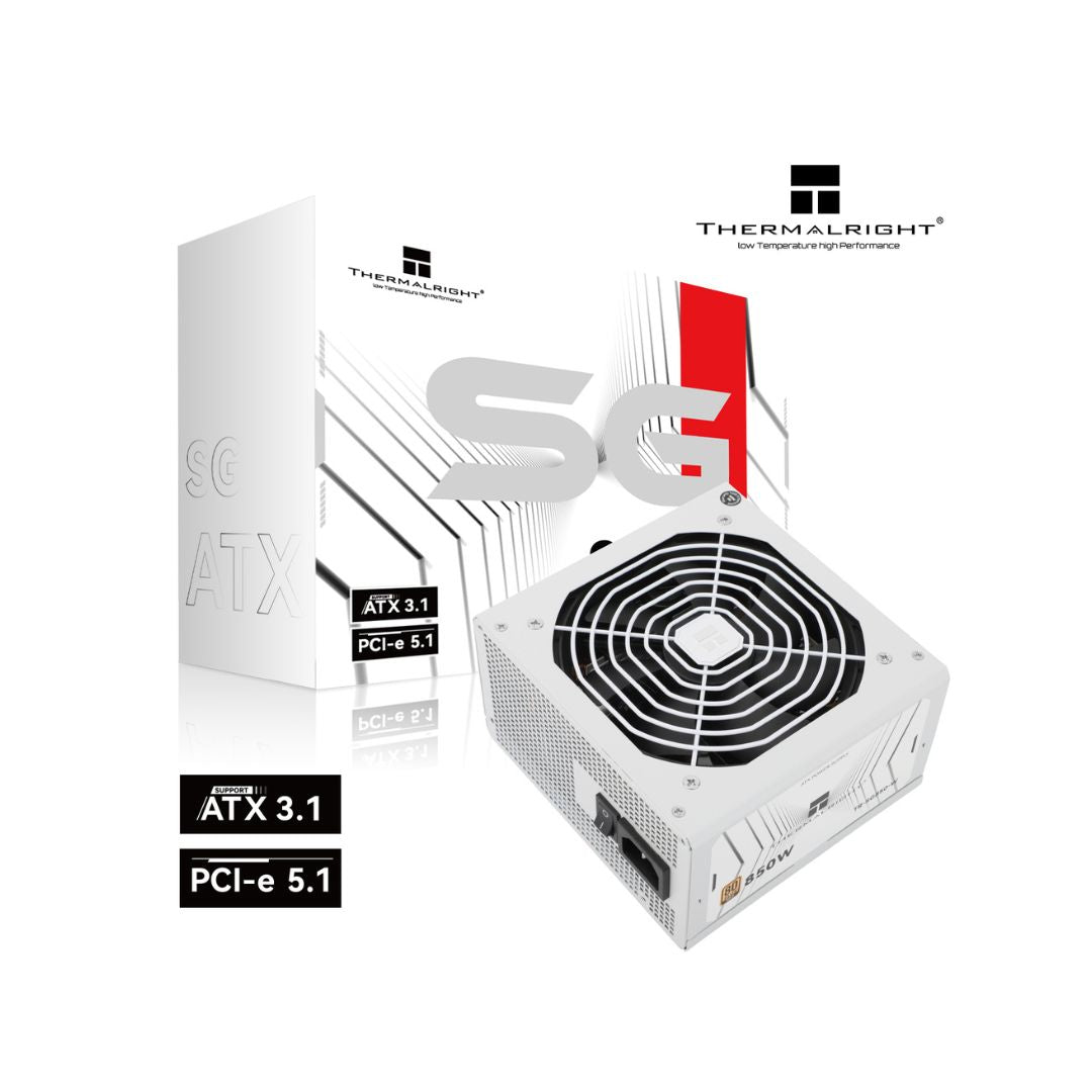 Thermalright SG850S-W 850W 80+ Gold Power Supply | White