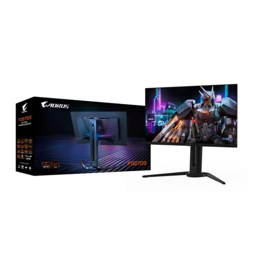 Gigabyte AORUS FO27Q3 | 27 inch | 2K (2560 x 1440) 0.03Ms 360Hz QD-OLED Flat | Gaming Monitor