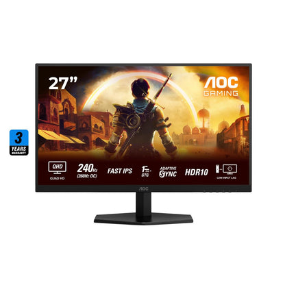 AOC Q27G42ZE 27 2K (2560x1440) 260Hz 1Ms Fast IPS Flat | Monitor