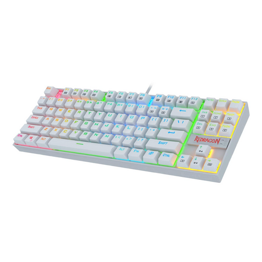 Redragon K552W-RGB | Kumara | 80% Mechanical | Wired TKL | Blue Switches | Gaming Keyboard