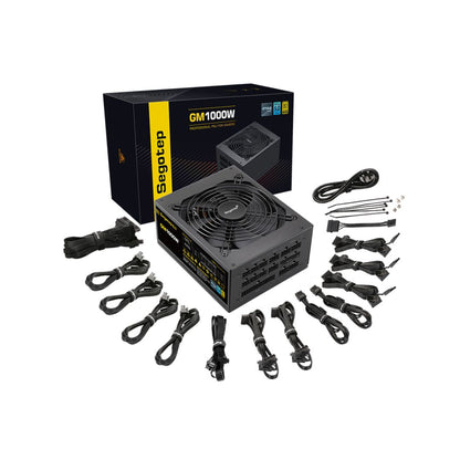 Segotep GM1000W 1000W Gold 80+ Full Modular 80+ | PCIe 5.1 & ATX 3.1 | Black