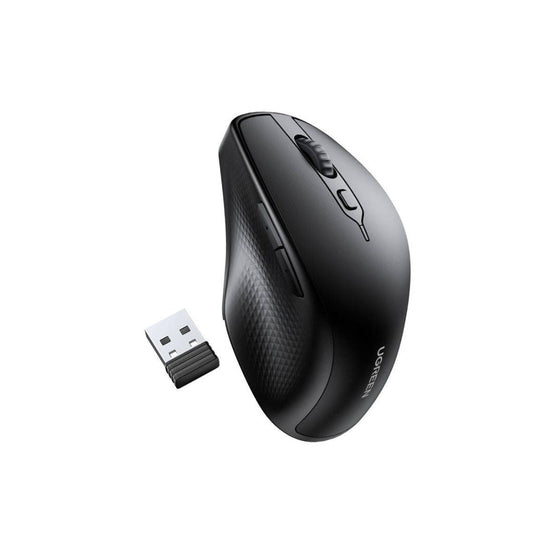 UGREEN MU101 Ergonomic Optical Wireless Mouse | Black