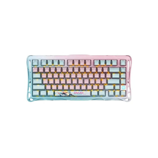 Gravastar Mercury K1 Lite Gaming Keyboard | Sakura Atlantis Edition