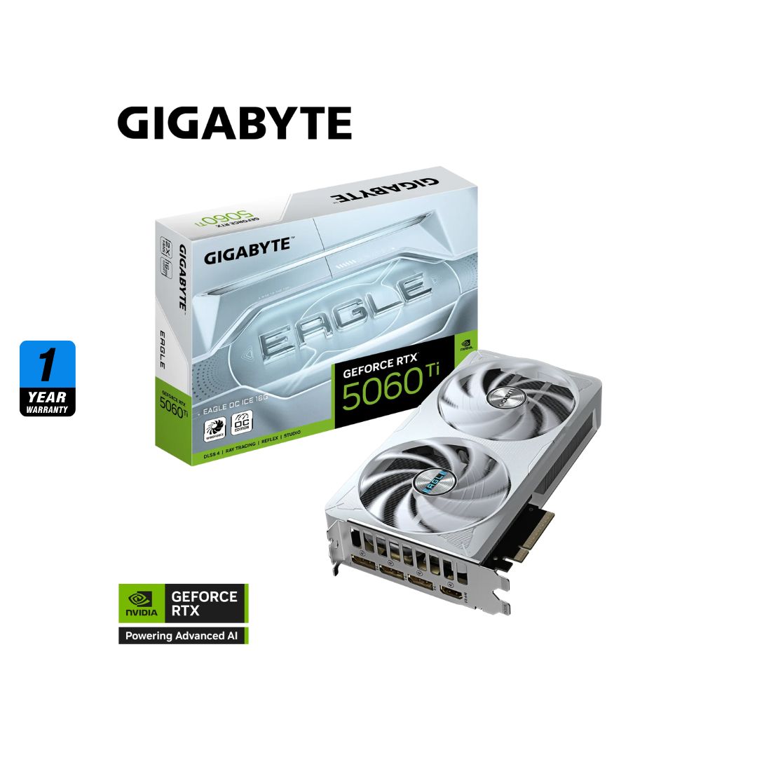 Gigabyte GeForce RTX 5060 Ti EAGLE OC ICE 16GB